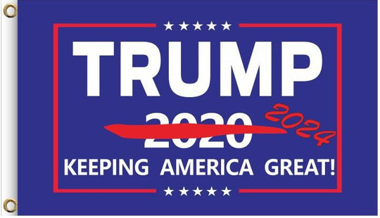TRUMP 2020-2024 FLAG